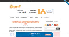 Desktop Screenshot of k-popped.com